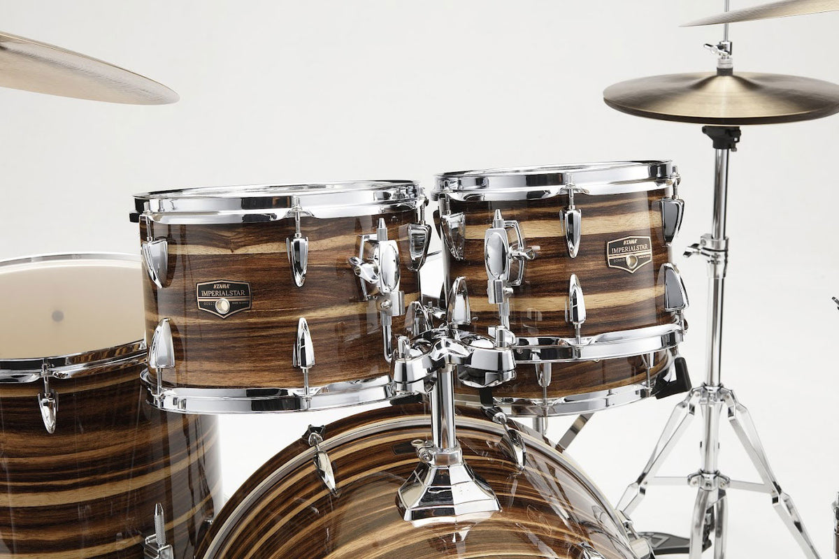 IMPERIALSTAR STAGE 22 DRUM KIT COFFEE TEAK WRAP