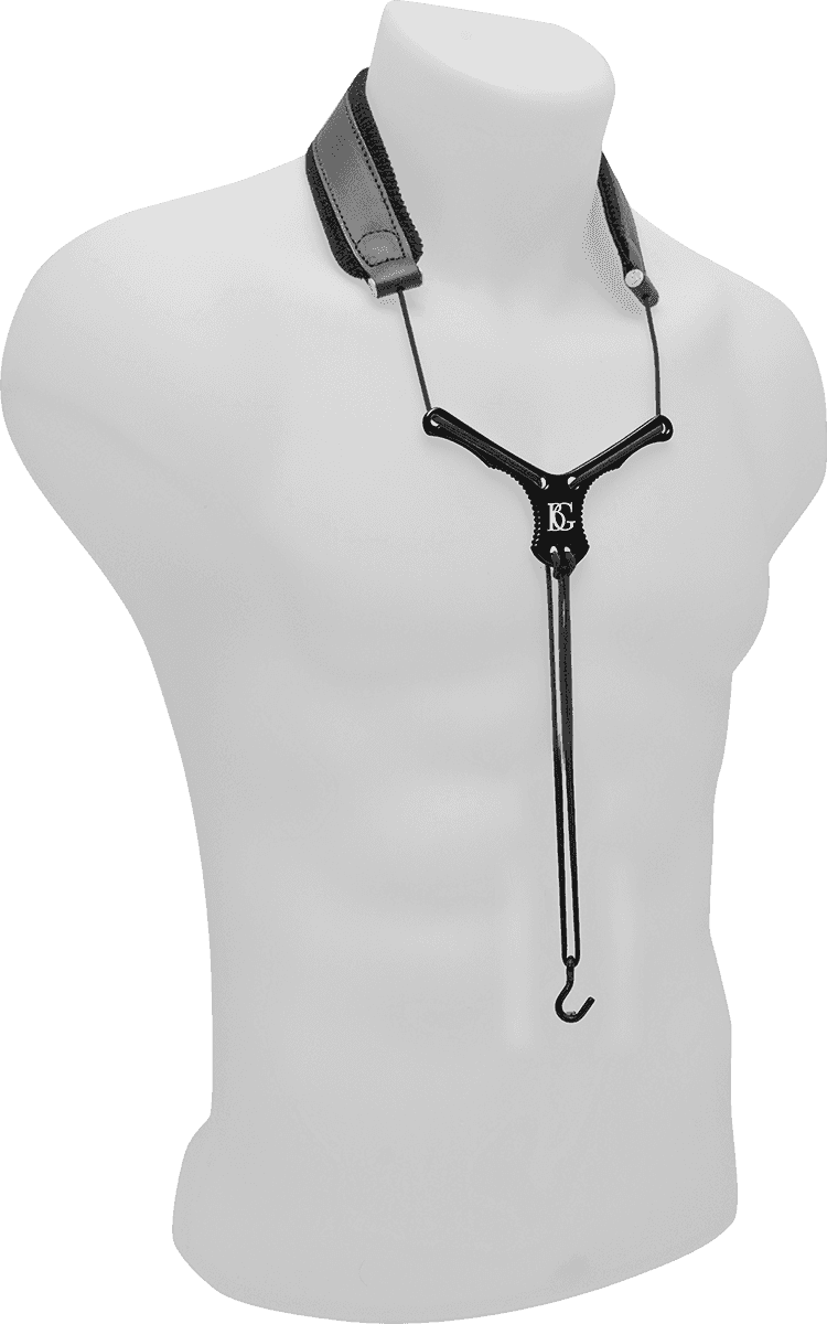 ZEN LEDERGURT FUR BASSON-SNAPHOOK METALL