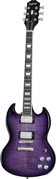 SG Modern Gemasertes Violett Burst IBGCS