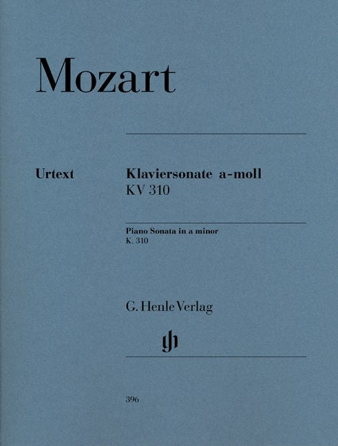 Mozart W.a. - Piano Sonata A Minor K. 310 (300D)