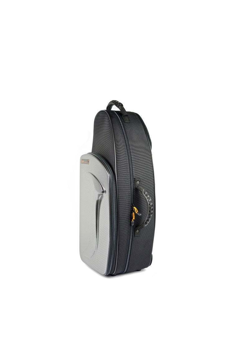 Altsaxophonkoffer New Trekking - Silber Carbon