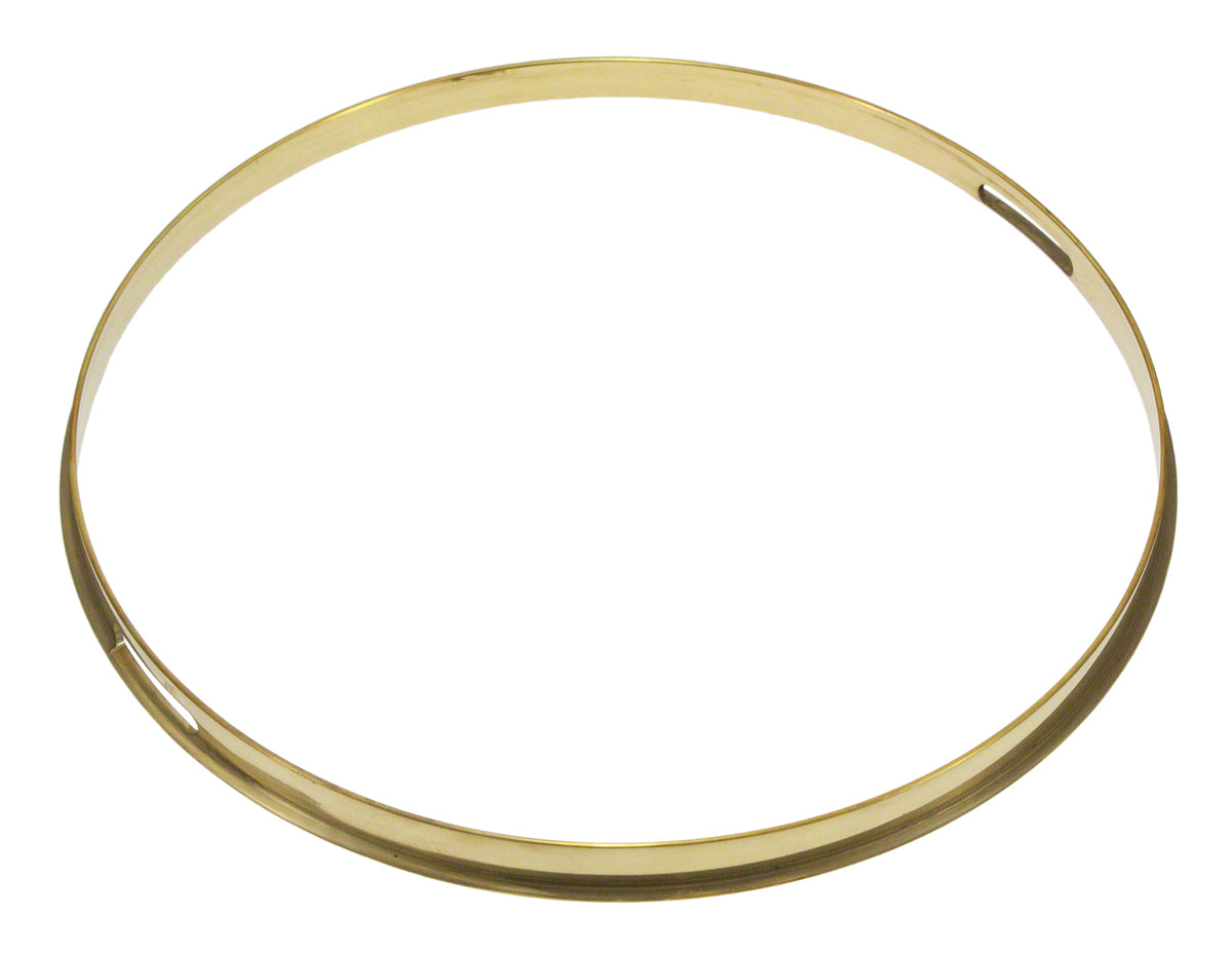 HSFB23-14SRA - 14" SPANNREIFEN SNAREUNTERSEITE ROHES MESSING EINFACHE FLANSCH 2.3MM