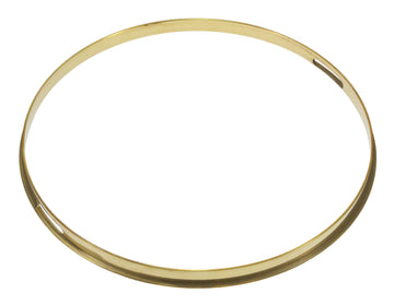 HSFB23-14SRA - 14" SPANNREIFEN SNAREUNTERSEITE ROHES MESSING EINFACHE FLANSCH 2.3MM