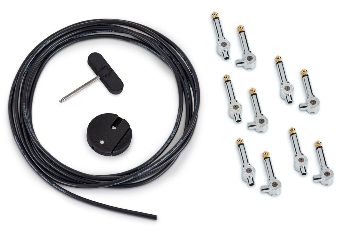 SET SOLDERLESS - 10 JACK CABLE 3 M 1 CUTTER 1 KEY - CAB-PW-SET-CR