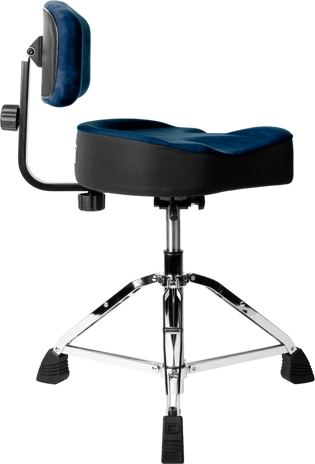 Rückenlehne für Schlagzeughocker blau