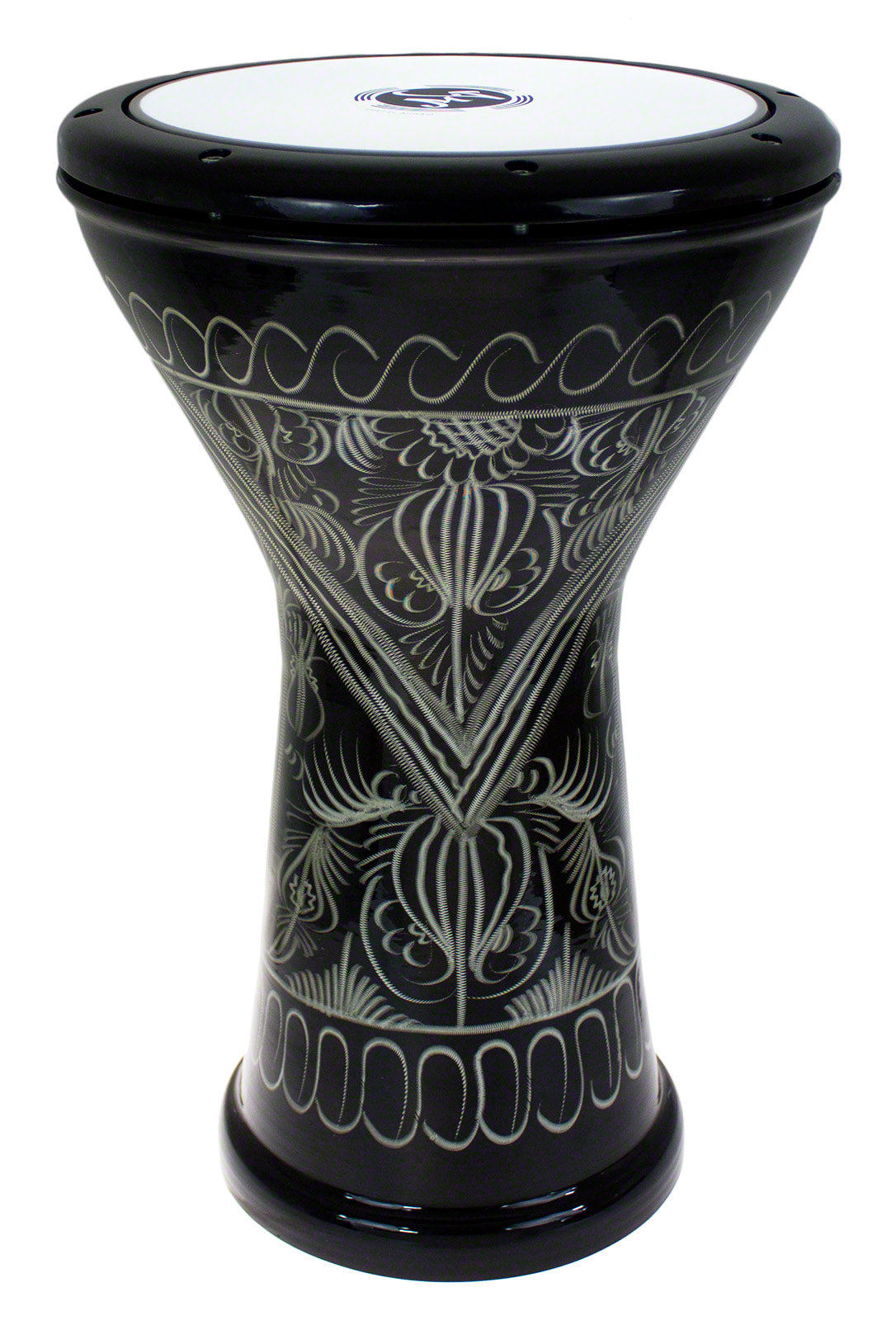 Sawt El Ahram EAB-E-BK - ALU BASS DOUMBEK - ENGRAVED BLACK