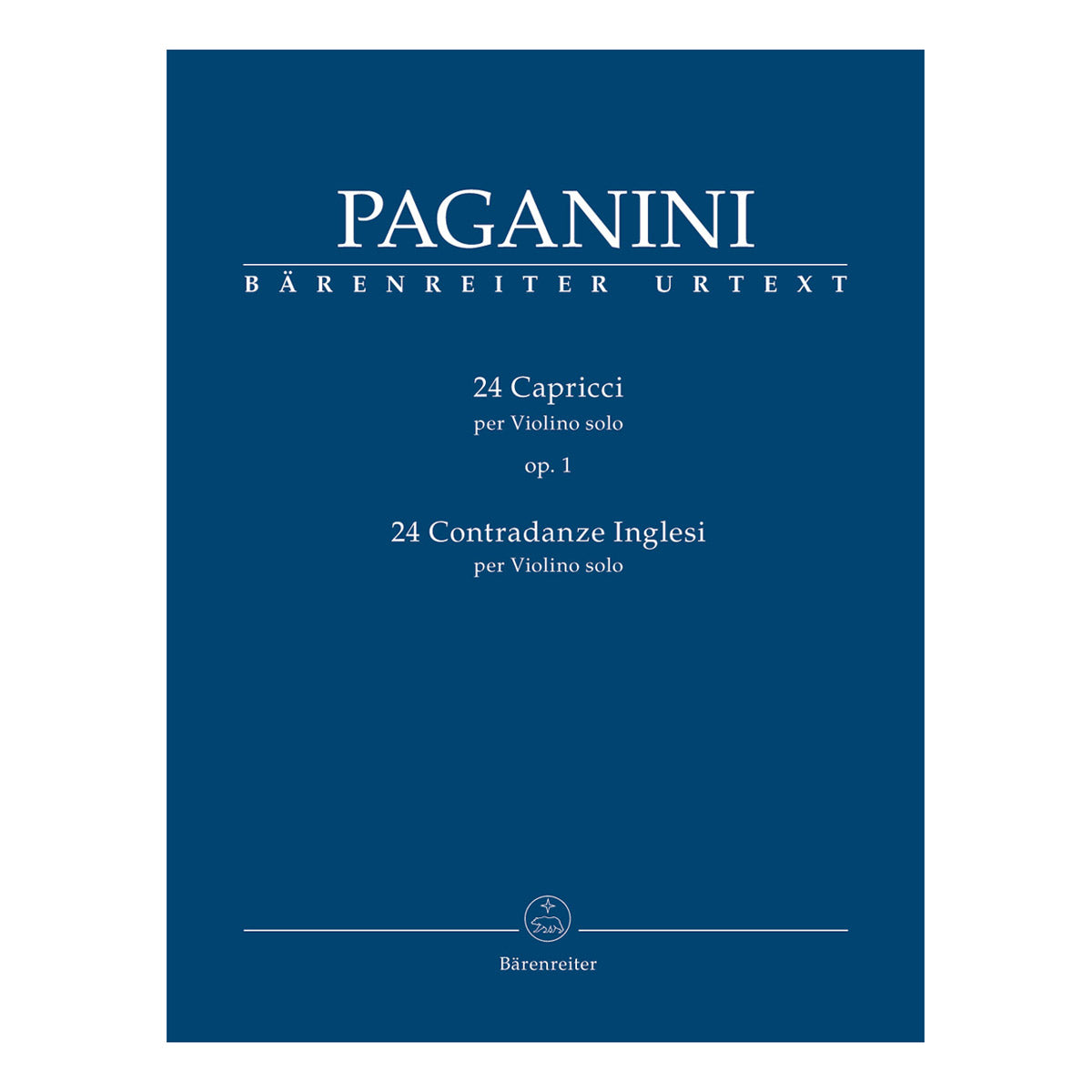 Paganini N. - 24 Capricci Op.1 - Violine