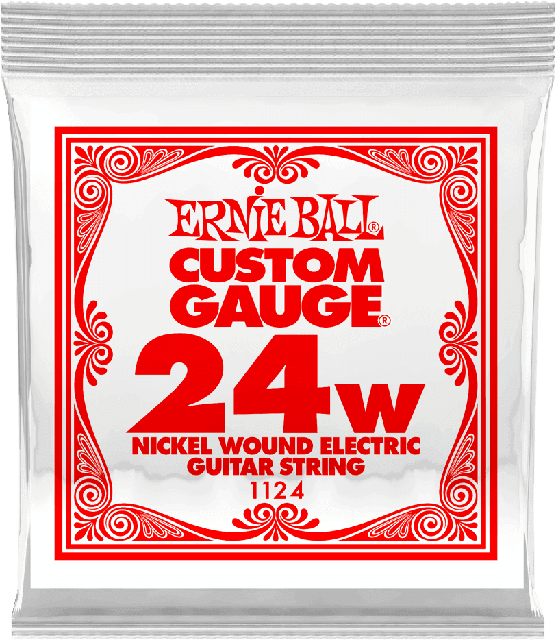 .024 NICKEL WOUND ELECTRIC GUITAR STRINGS