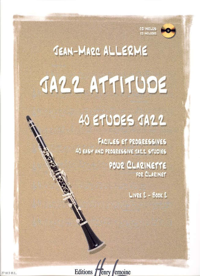 ALLERME JEAN-MARC - JAZZ ATTITUDE VOL.2 + CD - CLARINETTE