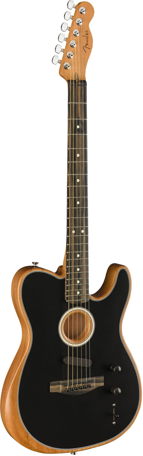 Telecaster American Acoustasonic Ebo Schwarz