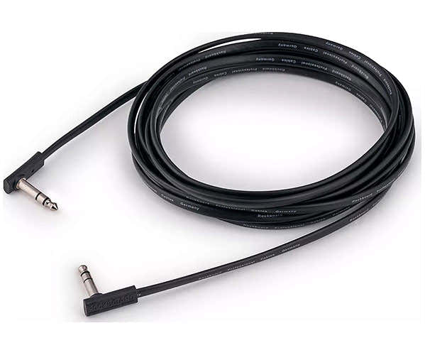 Flat Trs Cable 600 Cm - Black