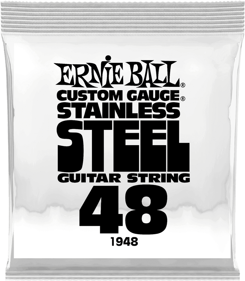 .048 STAINLESS STEEL WOUND ELECTRIC GUITAR STRINGS