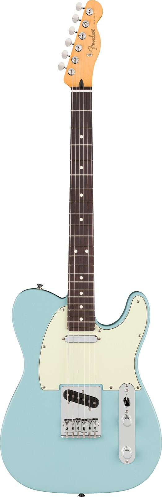 Fender Telecaster 75 Jahre Player II, Palisandergriffbrett. Daphne-Blau
