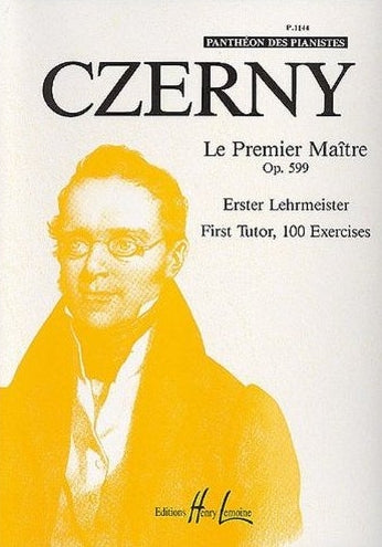Czerny Carl - Le Premier Maitre Op.599 - Piano