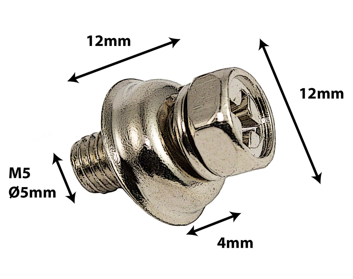 M5 12mm - Innenschraube Für Metallschlagzeugkessel (X10)