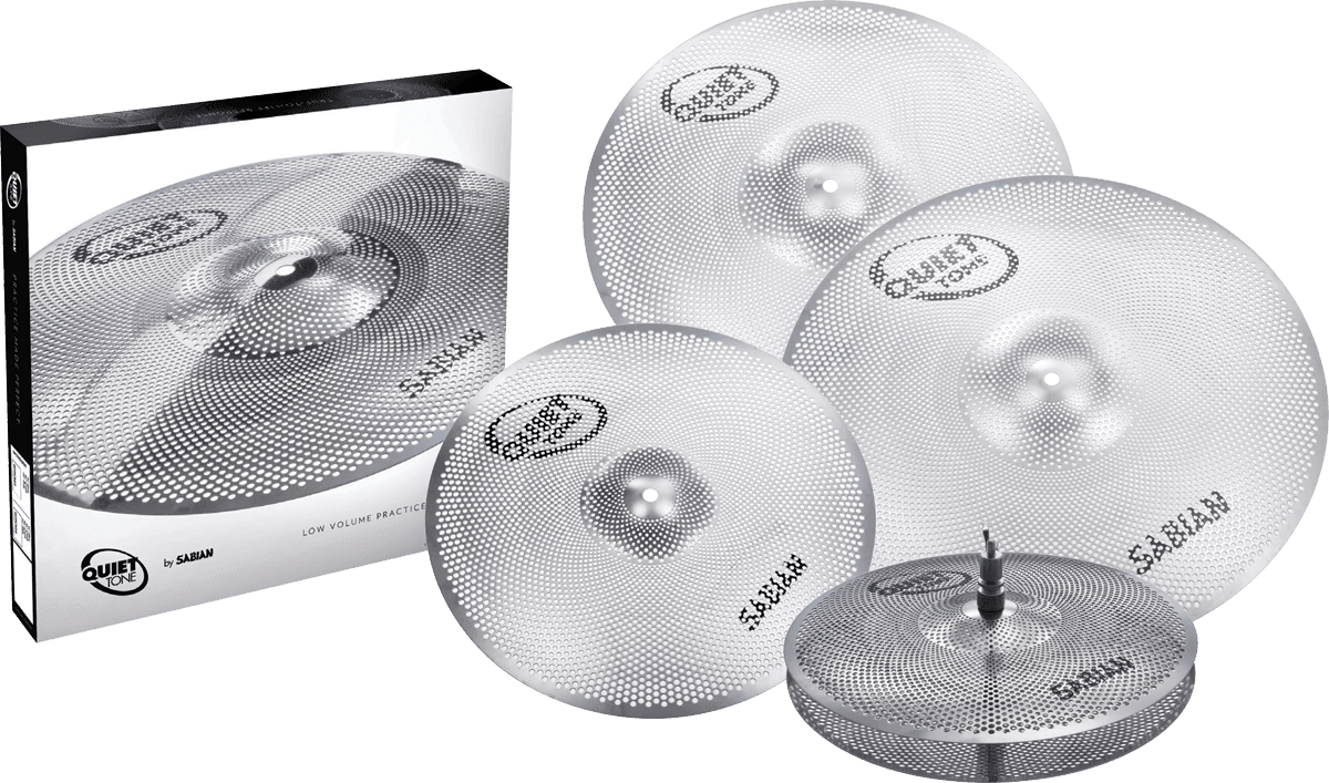QTPC504 - QUIET TONE SILENT BEKKEN SET 14 - 16 - 18 - 20"