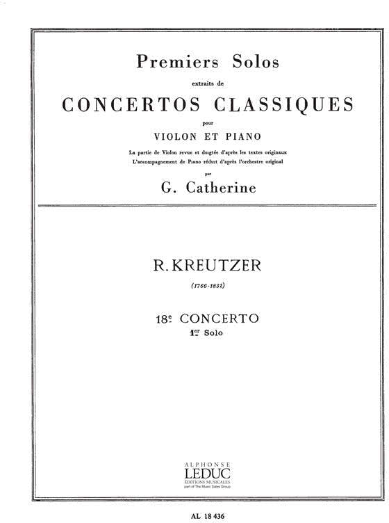 Erste Soli Klassische Konzerte - 18. Konzert
