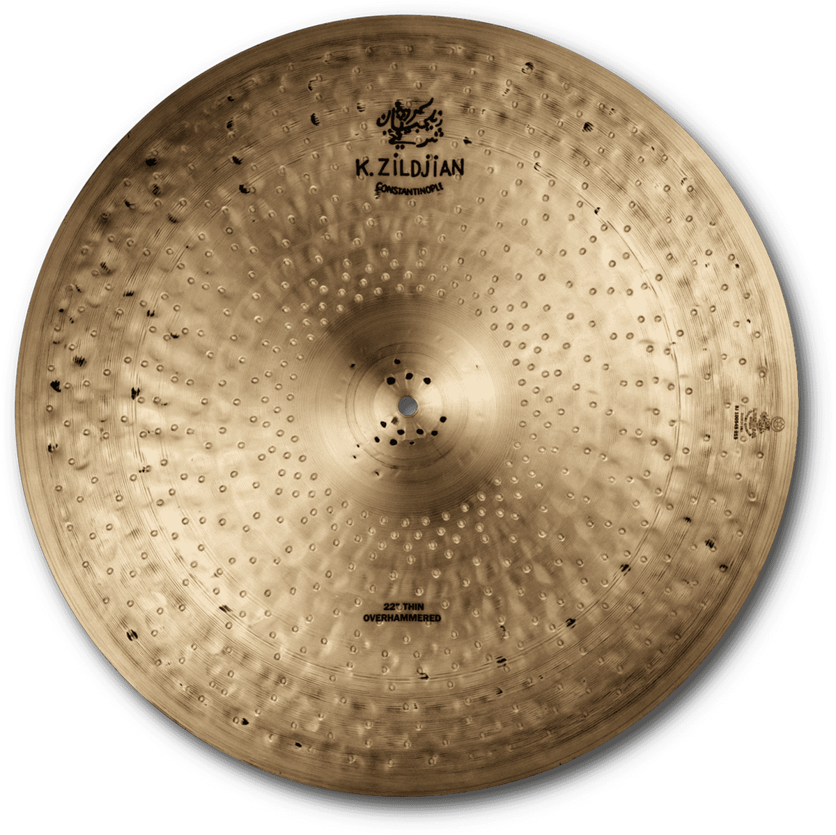 K1101 - K CONSTANTINOPLE THIN RIDE OVER HAMMERED 22
