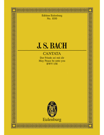 - Cate No. 158 Bwv 158 - Solo-Bass Choeur Et Chamber Orchestre