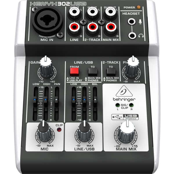 Behringer Xenyx 302USB Mischpult
