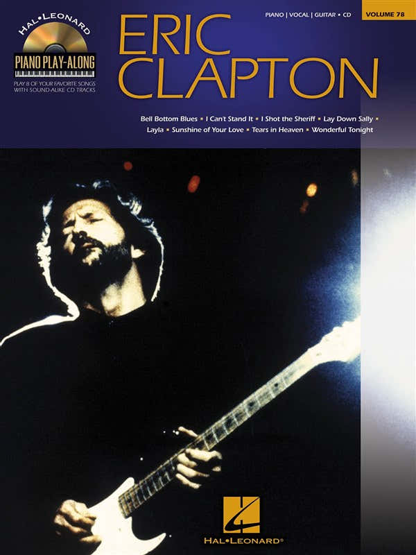 Piano Play Along Volume 78 - Clapton Eric + CD - PVG