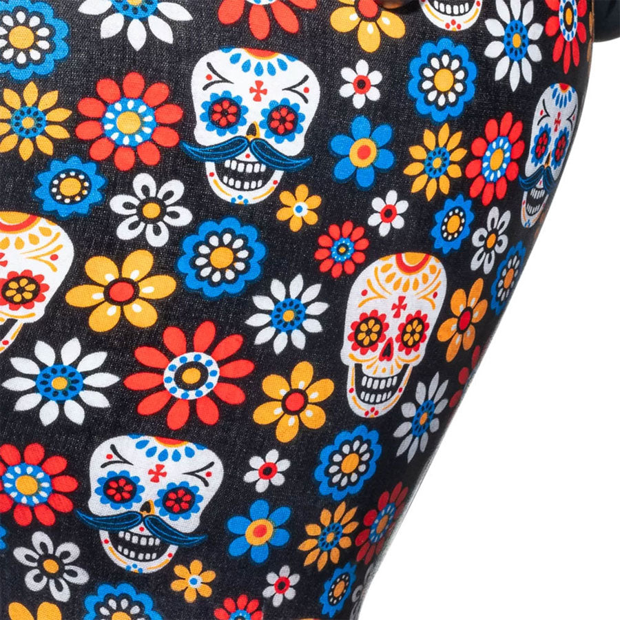 PERCUSSION 12" JUMBO DJEMBE DAY OF THE DEAD
