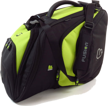 Premium Pro Black/Green Horn (Fixed Bell) Case