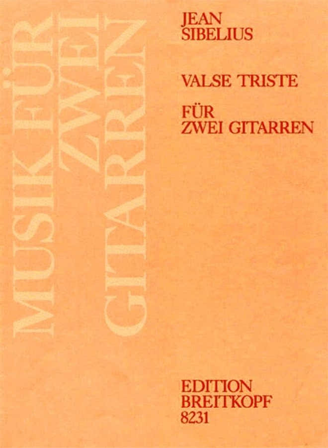 Sibelius Jean - Valse Triste aus Op. 44 - 2 Gitarren