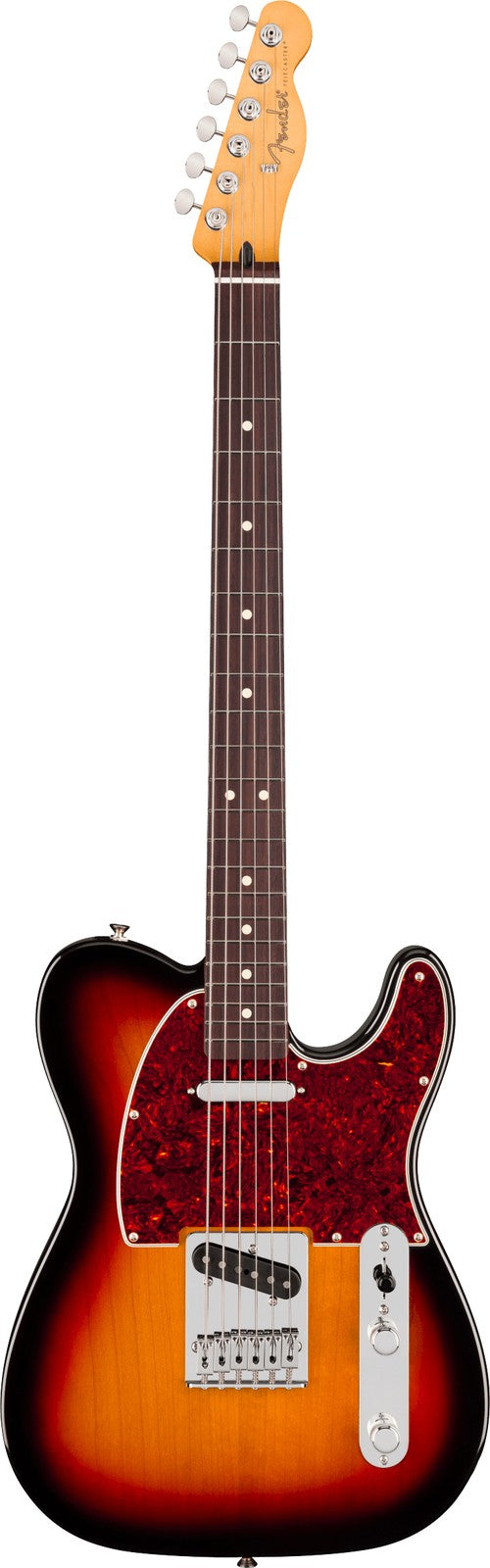 Telecaster 75 Anni Player II Bariton, RW 3-Farben-Sunburst
