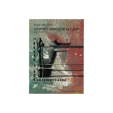 Meynaud - Points D'orgue De Saint Jean - Blockflöte