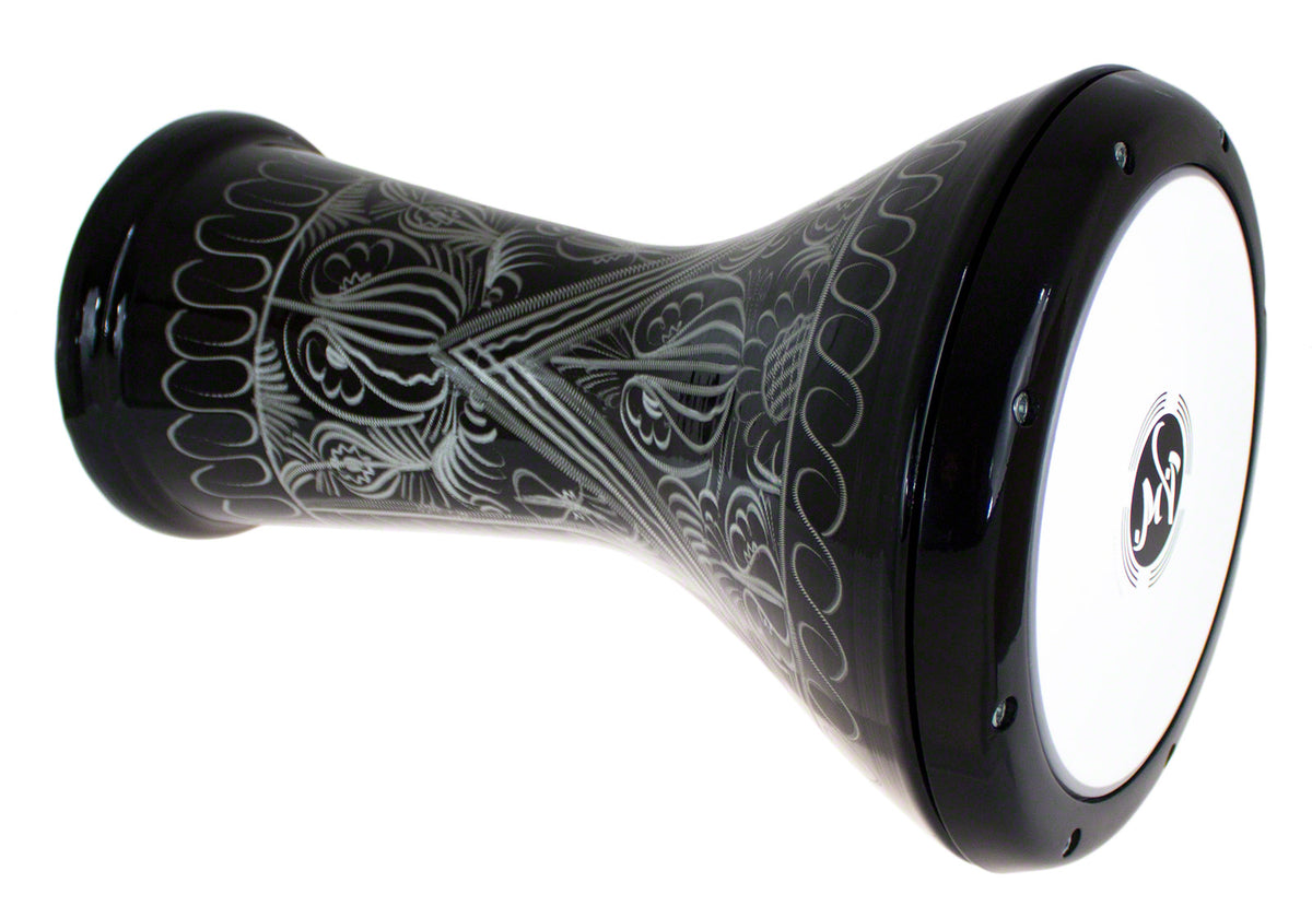 EA-E-BK1 - ALU DOUMBEK - ENGRAVED BLACK