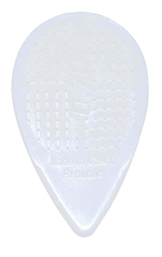 PLEKTRUM JANICEK  NYLONPICKS 0,70 WEIß