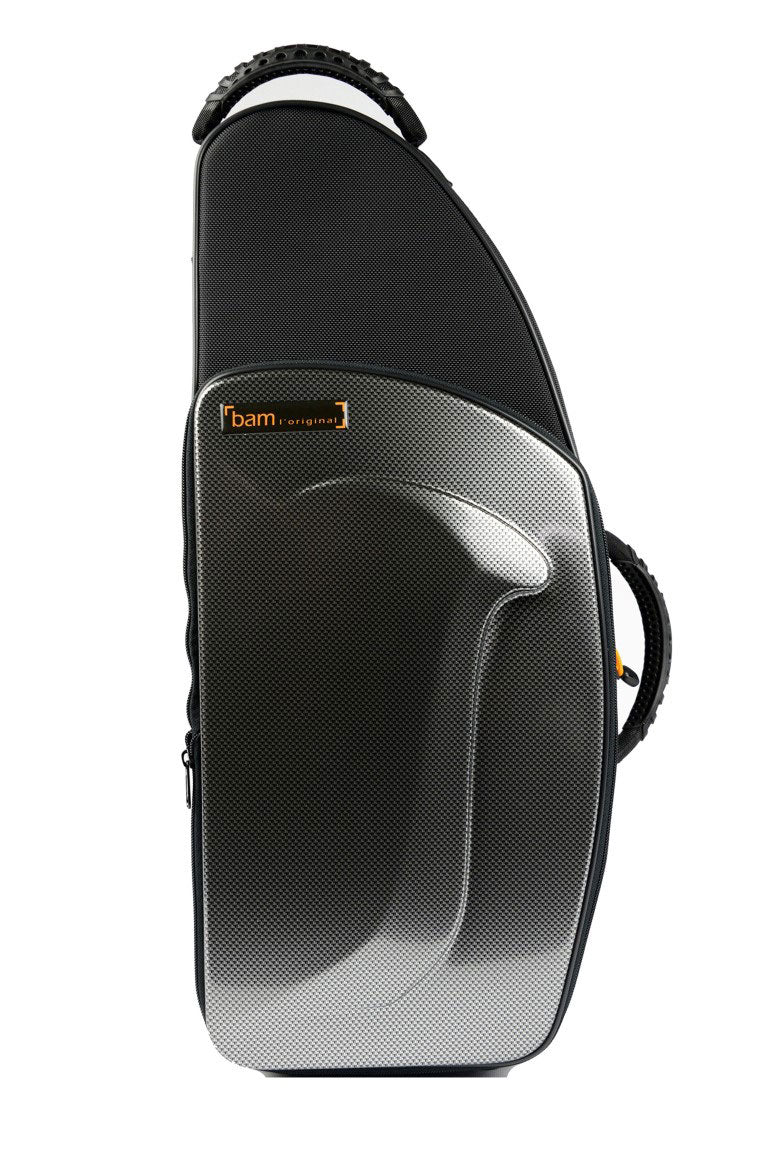 Altsaxophonkoffer New Trekking - Silber Carbon