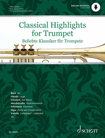 Klassische Höhepunkte für Trompete