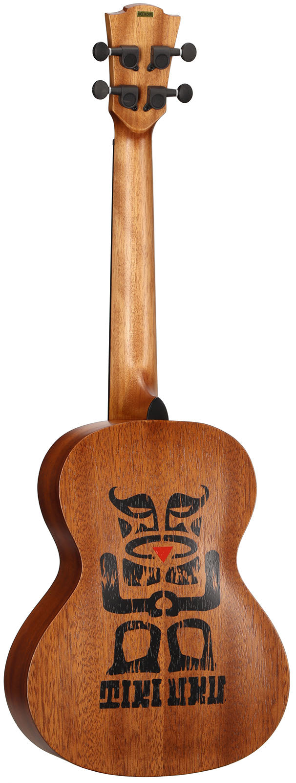 Tiki Tku110T Tenor-Ukulele Gewölbter Boden mit Tasche