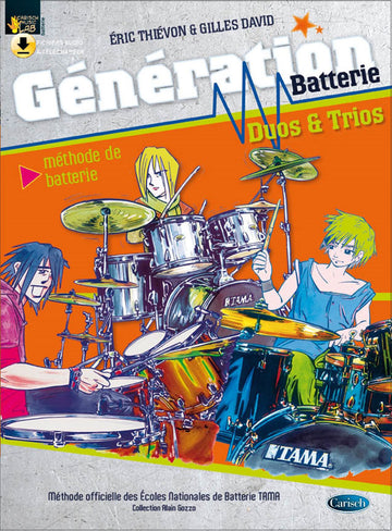 Thievon Eric - Generation Batterie Duos et Trios + Audio En Ligne