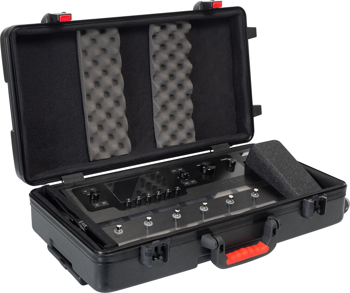 CASTER CASE FOR LINE 6 HELIX CRANKSET TYPE
