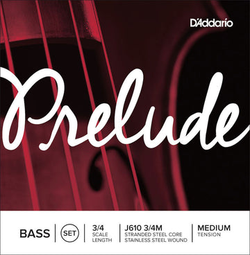 3/4 PRELUDE BASS STRING SET MEDIUM TENSION