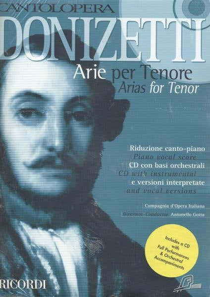 DONIZETTI G. - CANTOLOPERA: Arien für Tenor + CD