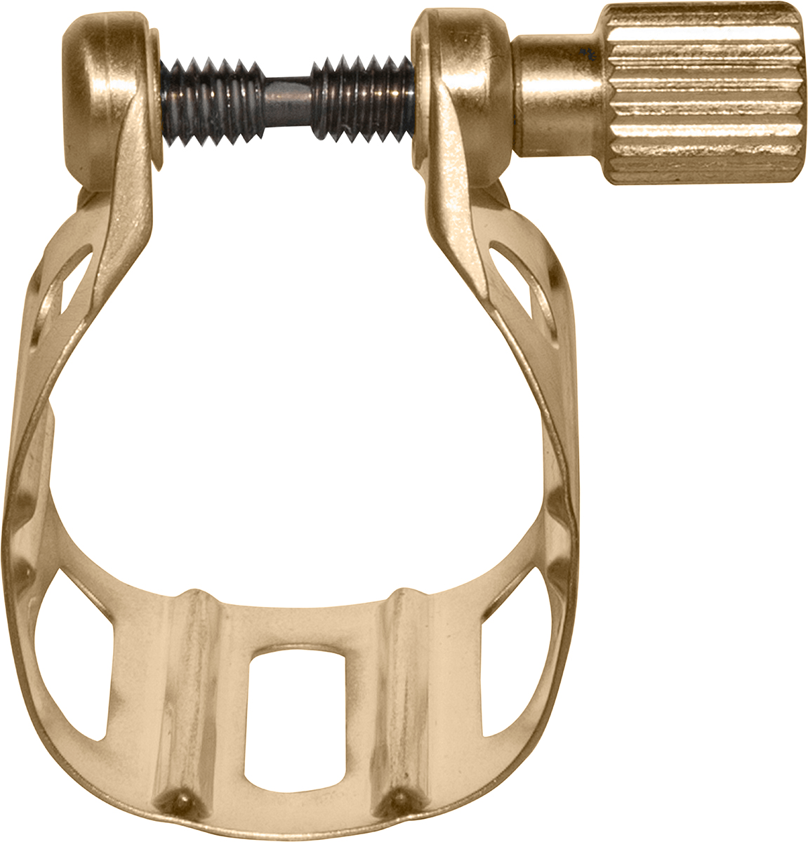 Alt-/Tenor-Saxophon-Blattschraube Metall Jazz Gold lackiert