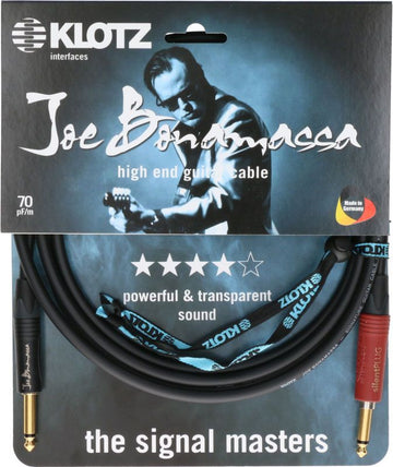 JOE BONAMASSA GUITAR 6M,JACK 2P - SILENT PLUG,NEUTRIK