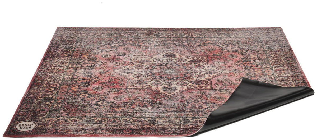 RWP185-ARD - Pro X-Heavy 7kg Road Worn Aged Red Persian Schlagzeugteppich - 1.85 x 1.60m