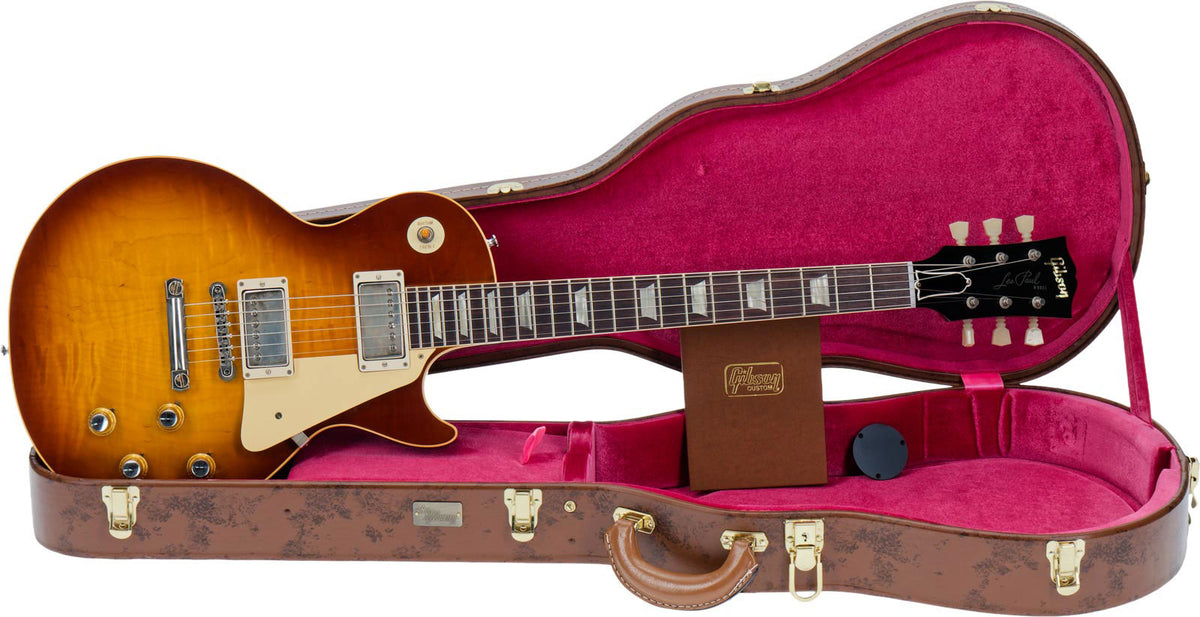 Les Paul Standard 1960 Reissue Vos Iced Tea Burst Cs Hrc - BLAGER