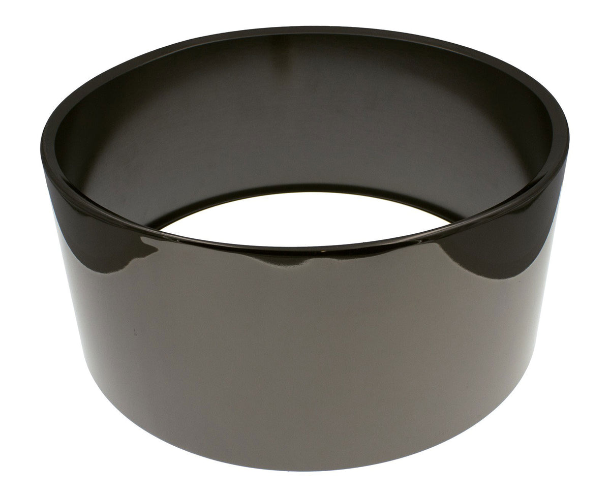 SBB14065ST - 14"X6.5" Schwarzer Vernickelter Messingkessel (Messing) - Snare Drum