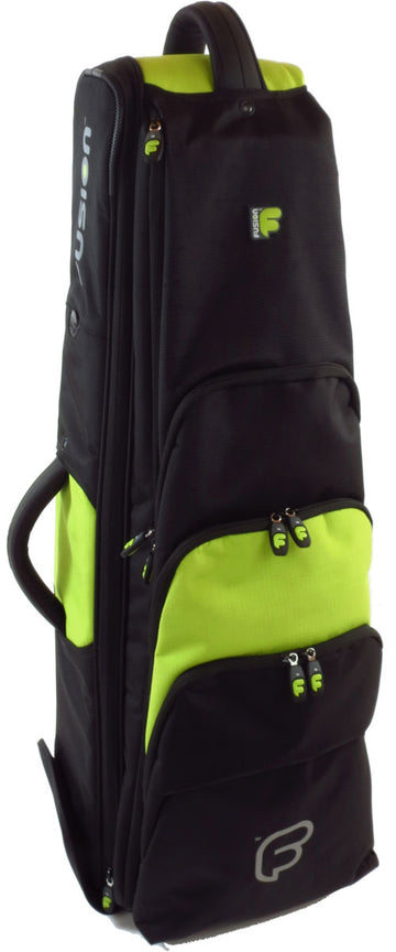 Premium Black/Green Trombone Case