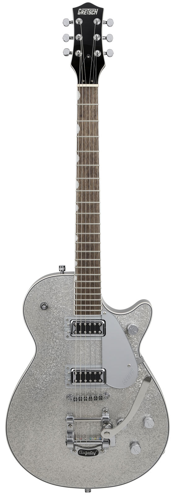 G5230T Electromatic Sparkle Jet Ft Single-Cut mit Bigsby Lrl Silberglitzer
