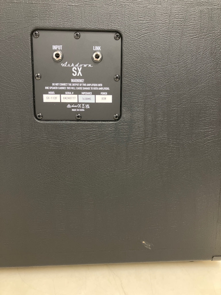 SX CAB 1X12" CELESTION SEVENTY 80 CLOSED BACK STRAIGHT - B Stock