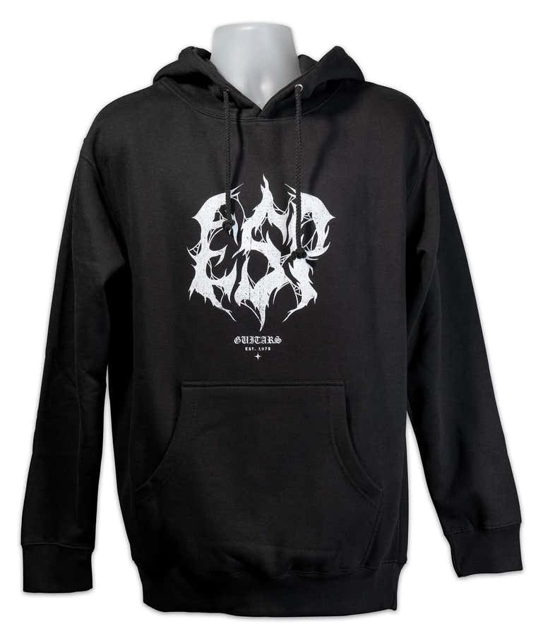 "S" Kapuzenpullover ESP Black Metal