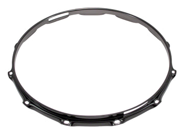 H23-14-12S-BK - 14" SPANNREIFEN SNAREUNTERSEITE 12-LOCH SCHWARZE SUPER DREIFACHE FLANSCH 2.3MM