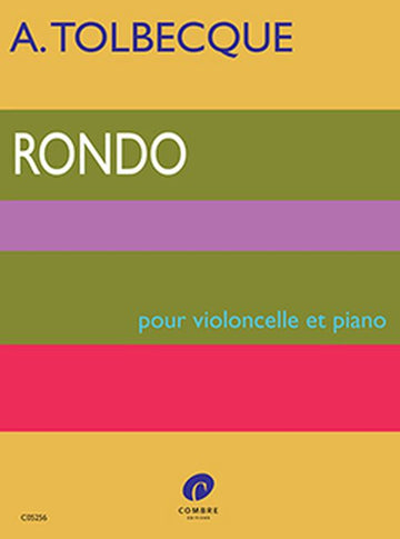 TOLBECQUE A. - RONDO - VIOLONCELLE ET PIANO
